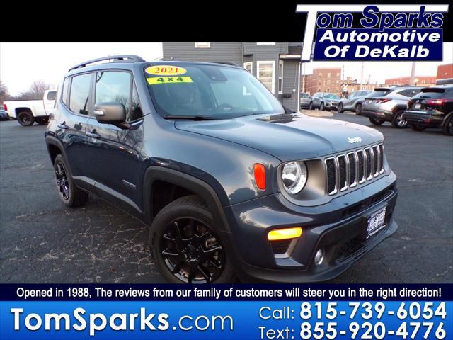 used 2021 Jeep Renegade car, priced at $22,995