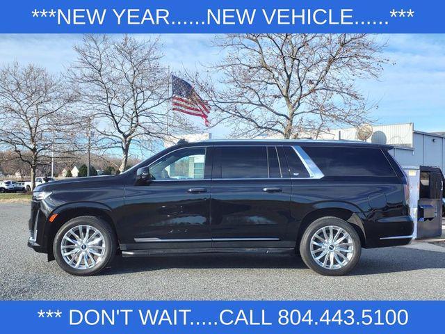 used 2023 Cadillac Escalade ESV car, priced at $73,000