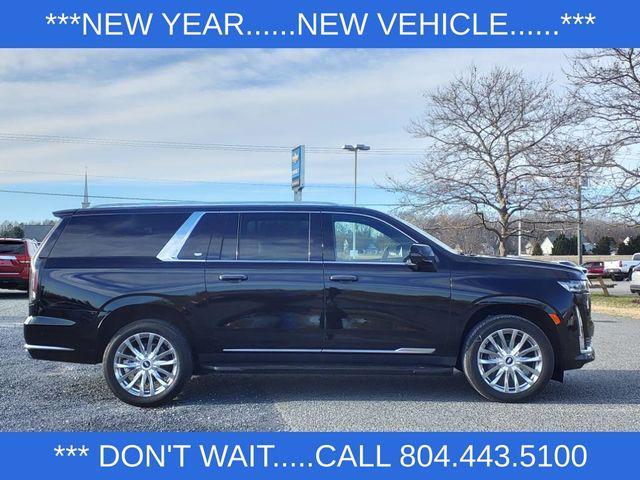 used 2023 Cadillac Escalade ESV car, priced at $73,000