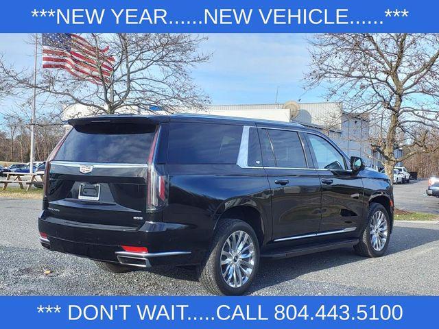 used 2023 Cadillac Escalade ESV car, priced at $73,000