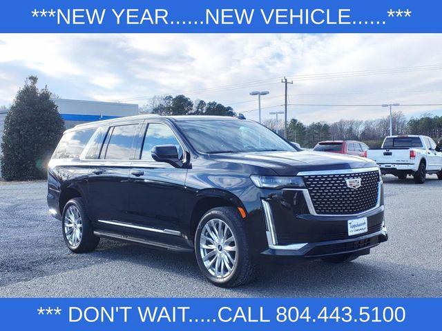 used 2023 Cadillac Escalade ESV car, priced at $73,000