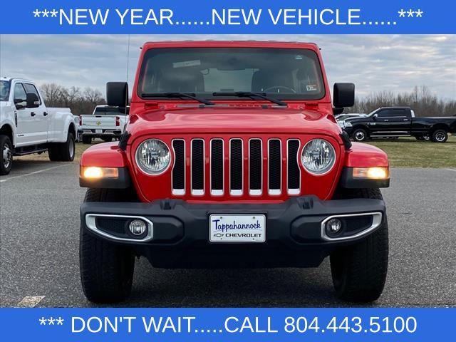 used 2021 Jeep Wrangler Unlimited car, priced at $32,000