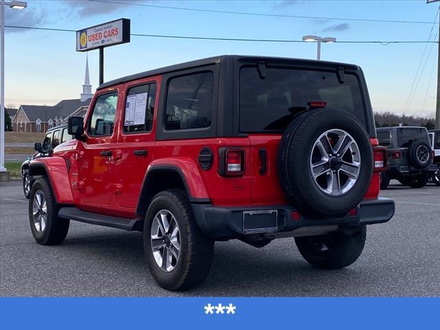 used 2021 Jeep Wrangler Unlimited car, priced at $33,000