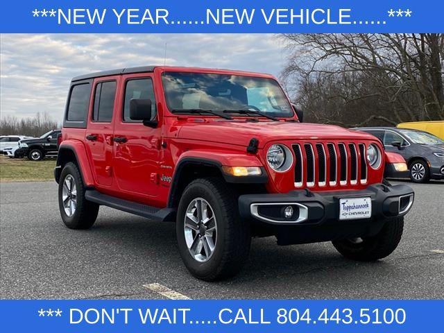 used 2021 Jeep Wrangler Unlimited car, priced at $32,000