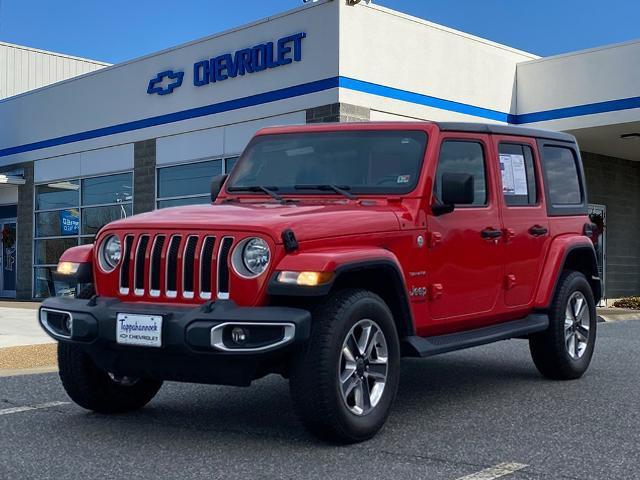 used 2021 Jeep Wrangler Unlimited car, priced at $35,249