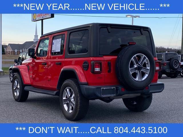 used 2021 Jeep Wrangler Unlimited car, priced at $32,000