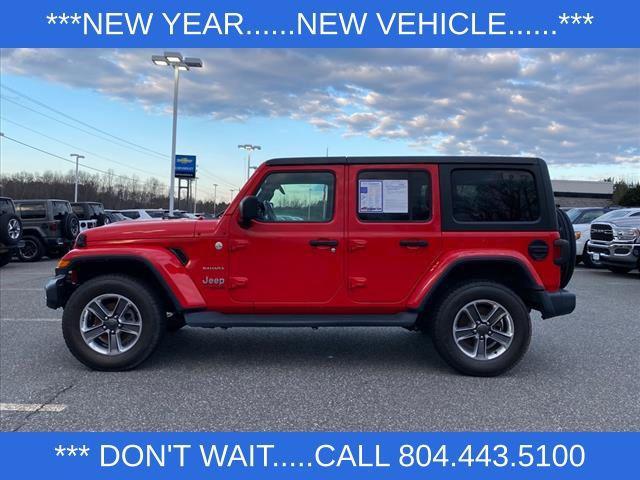 used 2021 Jeep Wrangler Unlimited car, priced at $32,000