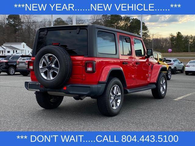 used 2021 Jeep Wrangler Unlimited car, priced at $32,000