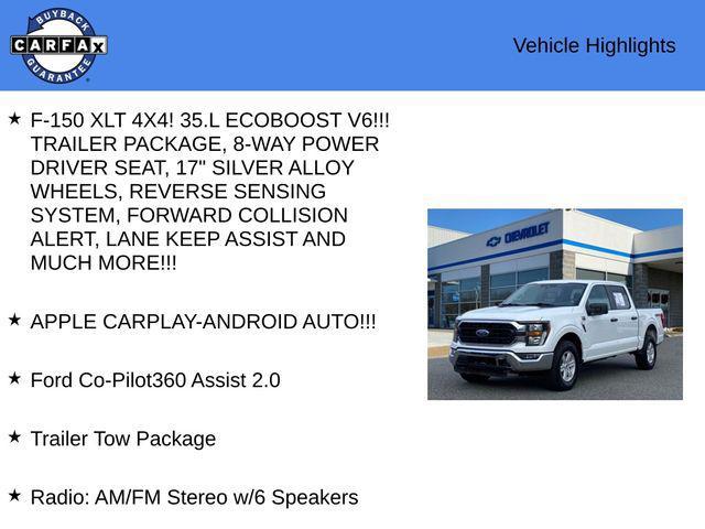 used 2023 Ford F-150 car, priced at $45,488
