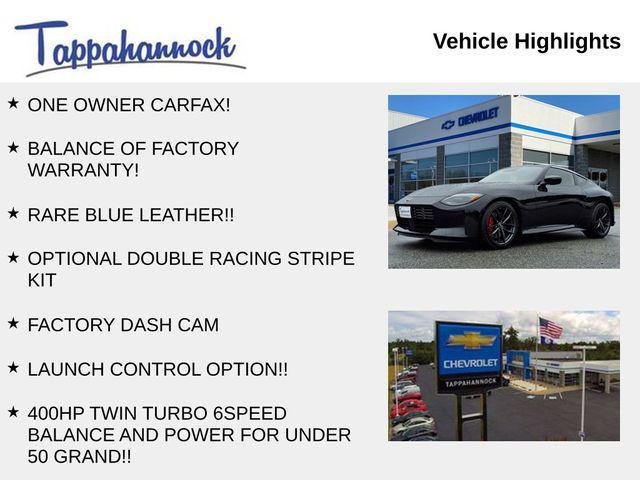 used 2024 Nissan Z car, priced at $46,000