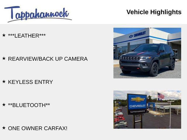 used 2023 Jeep Compass car, priced at $24,800