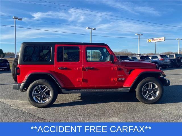 used 2021 Jeep Wrangler Unlimited car, priced at $32,800