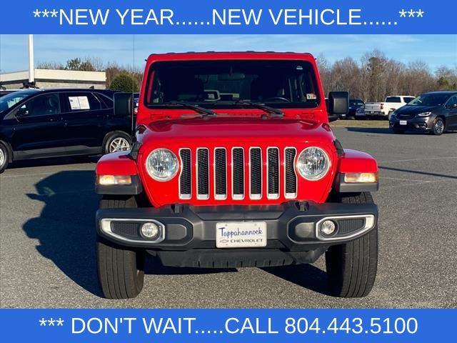 used 2021 Jeep Wrangler Unlimited car, priced at $32,000