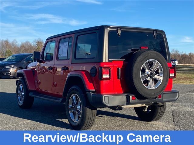 used 2021 Jeep Wrangler Unlimited car, priced at $32,800