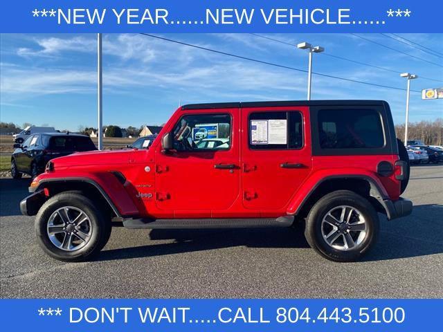 used 2021 Jeep Wrangler Unlimited car, priced at $32,000