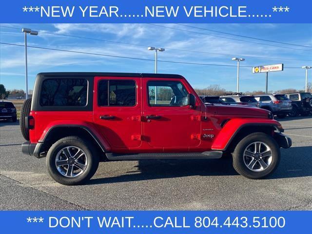 used 2021 Jeep Wrangler Unlimited car, priced at $32,000