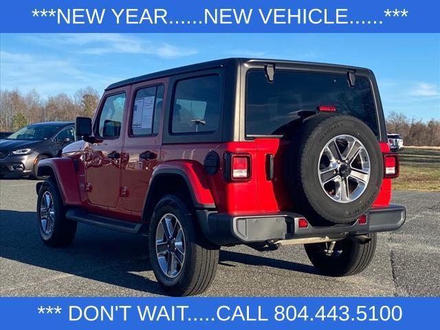 used 2021 Jeep Wrangler Unlimited car, priced at $32,000