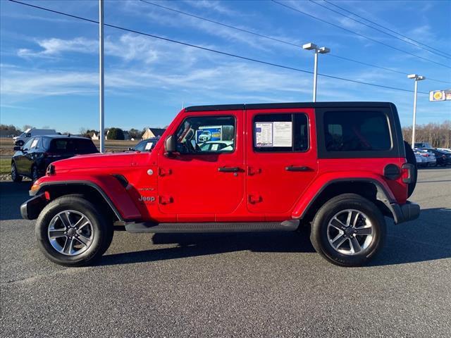 used 2021 Jeep Wrangler Unlimited car, priced at $32,800