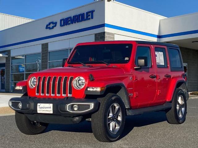 used 2021 Jeep Wrangler Unlimited car, priced at $32,500