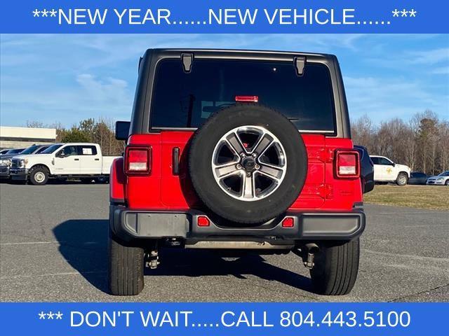 used 2021 Jeep Wrangler Unlimited car, priced at $32,000