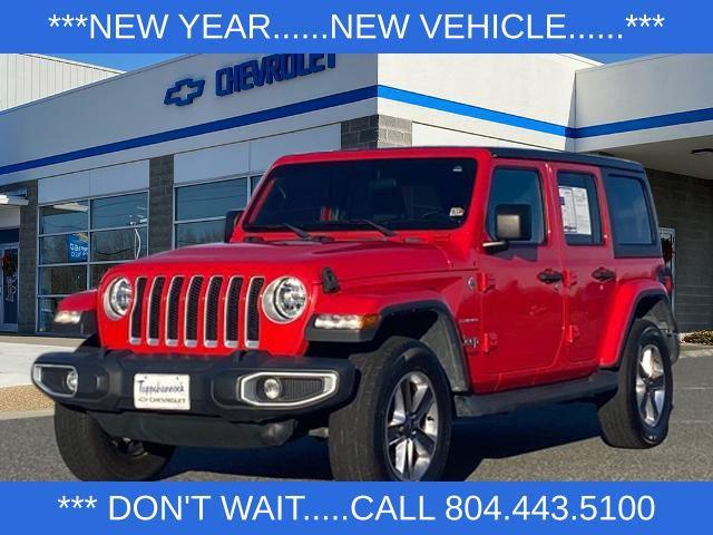 used 2021 Jeep Wrangler Unlimited car, priced at $32,000