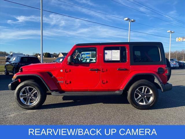 used 2021 Jeep Wrangler Unlimited car, priced at $32,800