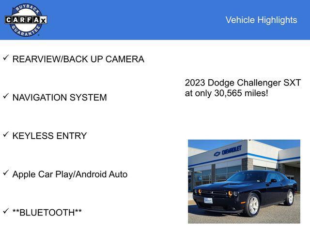 used 2023 Dodge Challenger car, priced at $24,900