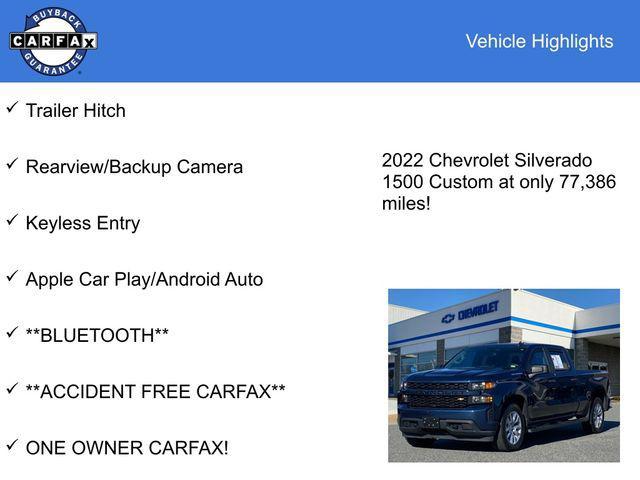 used 2022 Chevrolet Silverado 1500 car, priced at $30,988