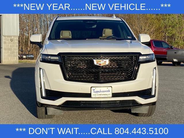 used 2021 Cadillac Escalade ESV car, priced at $63,400