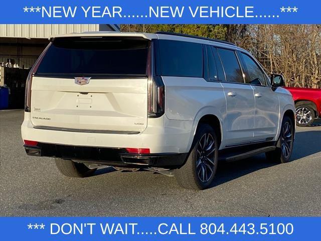 used 2021 Cadillac Escalade ESV car, priced at $63,400