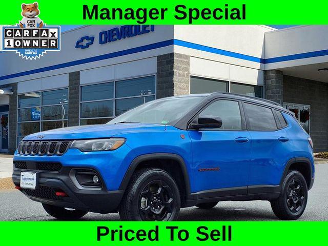used 2023 Jeep Compass car, priced at $23,000