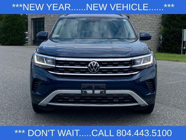 used 2021 Volkswagen Atlas car, priced at $24,800