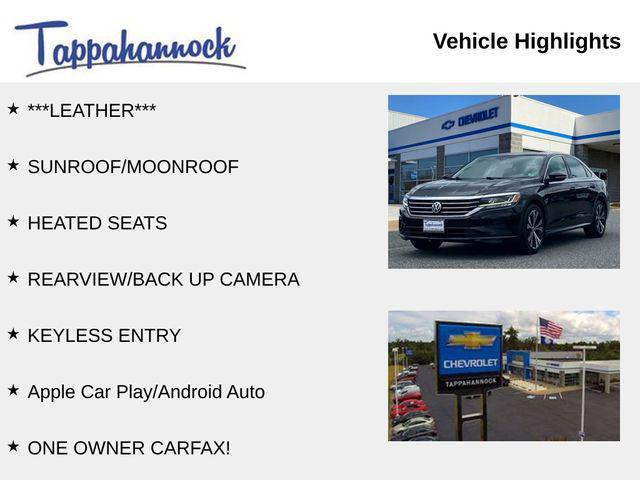 used 2021 Volkswagen Passat car, priced at $16,500