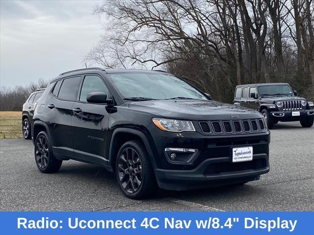 used 2021 Jeep Compass car, priced at $18,800