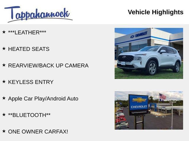 used 2023 Hyundai Santa Fe car, priced at $18,500