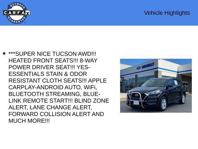used 2020 Hyundai Tucson car, priced at $19,655