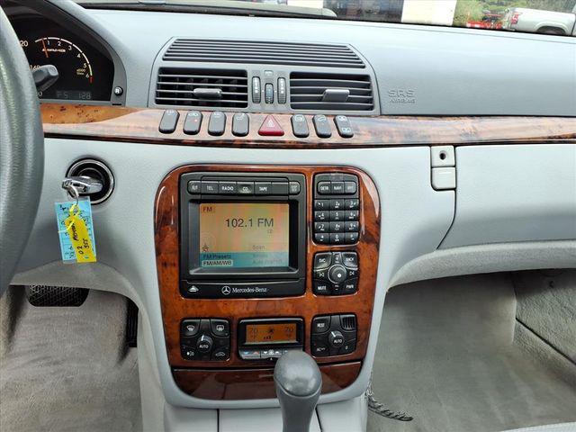used 2002 Mercedes-Benz S-Class car, priced at $9,900