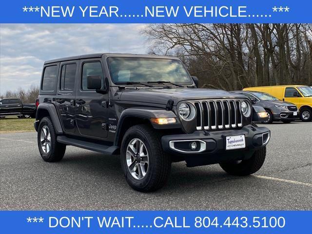 used 2021 Jeep Wrangler Unlimited car, priced at $31,800