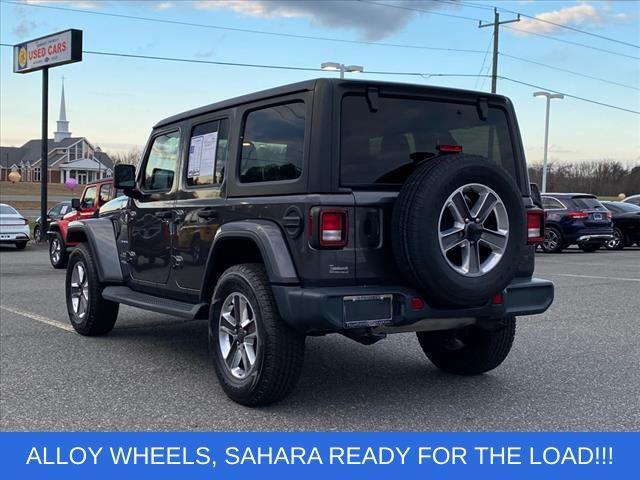 used 2021 Jeep Wrangler Unlimited car, priced at $31,500