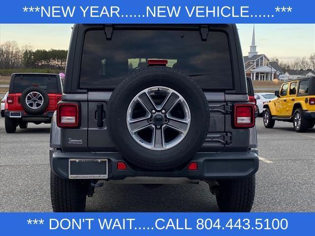 used 2021 Jeep Wrangler Unlimited car, priced at $31,800