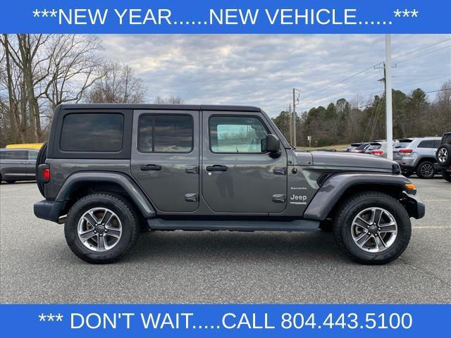 used 2021 Jeep Wrangler Unlimited car, priced at $31,800