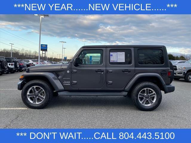 used 2021 Jeep Wrangler Unlimited car, priced at $31,800