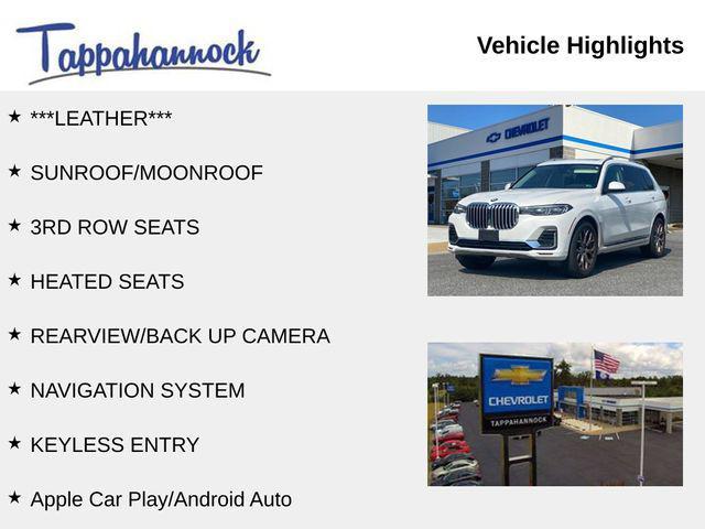 used 2021 BMW X7 car, priced at $35,000