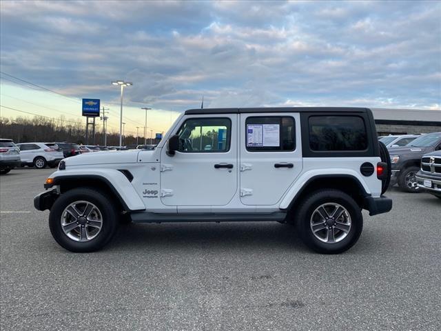 used 2021 Jeep Wrangler Unlimited car, priced at $31,800