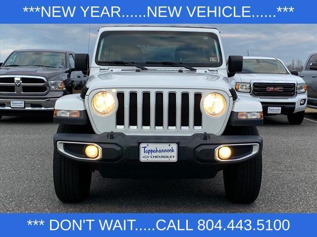 used 2021 Jeep Wrangler Unlimited car, priced at $30,200