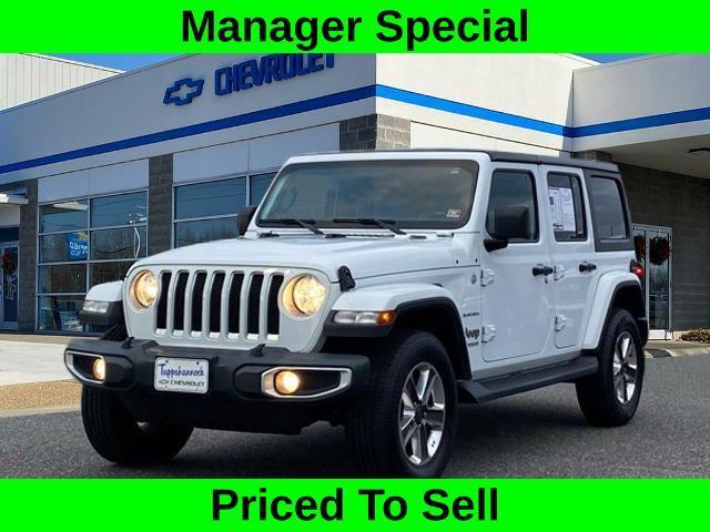 used 2021 Jeep Wrangler Unlimited car, priced at $28,500