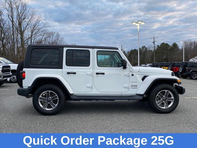 used 2021 Jeep Wrangler Unlimited car, priced at $31,800