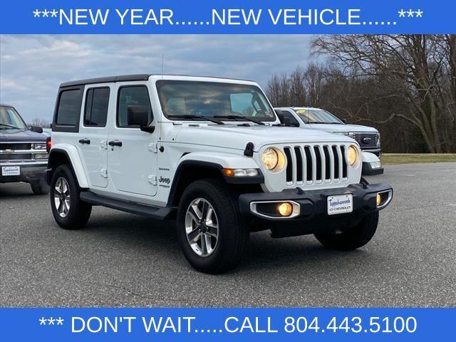 used 2021 Jeep Wrangler Unlimited car, priced at $30,200