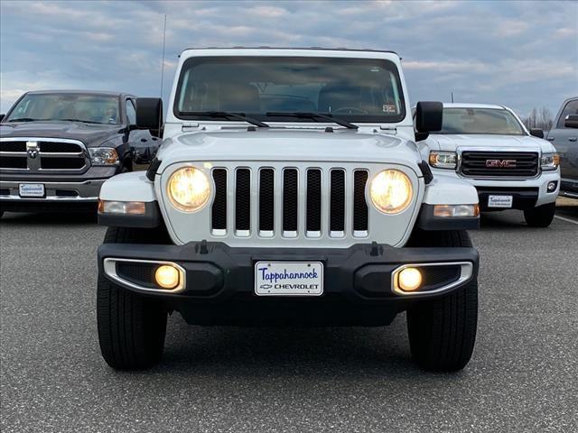 used 2021 Jeep Wrangler Unlimited car, priced at $28,500