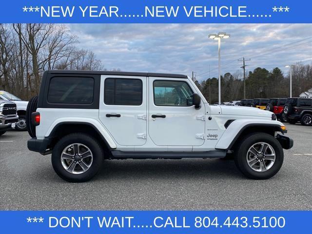 used 2021 Jeep Wrangler Unlimited car, priced at $30,200